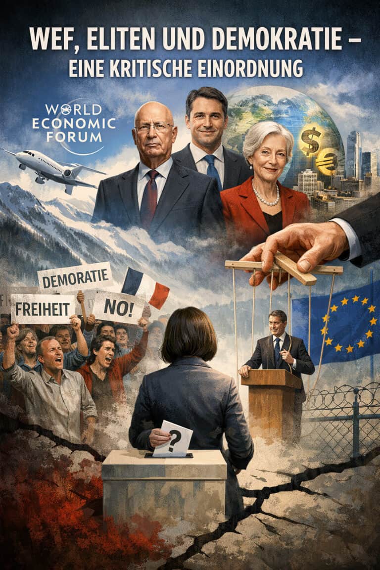 WEF und Demokratie: Einfluss der Eliten – Hintergründe, Kritik, Fakten