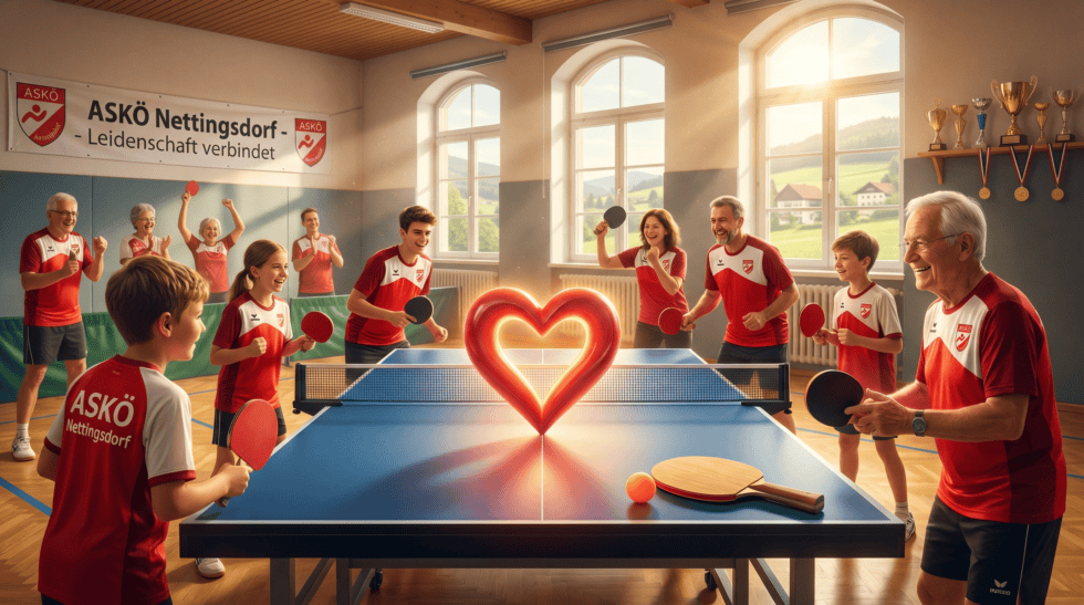 ASKÖ Nettingsdorf: Tischtennis-Leidenschaft im Herzen von Ansfelden