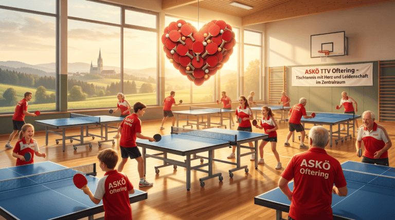 ASKÖ TTV Oftering: Tischtennis mit Herz und Leidenschaft im Zentralraum