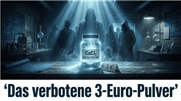 Wissenschaftler untersuchen Calciumchlorid im Labor.