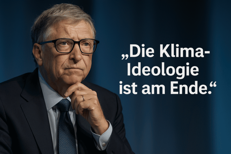 Bill Gates: „Die Klima‑Ideologie ist am Ende.