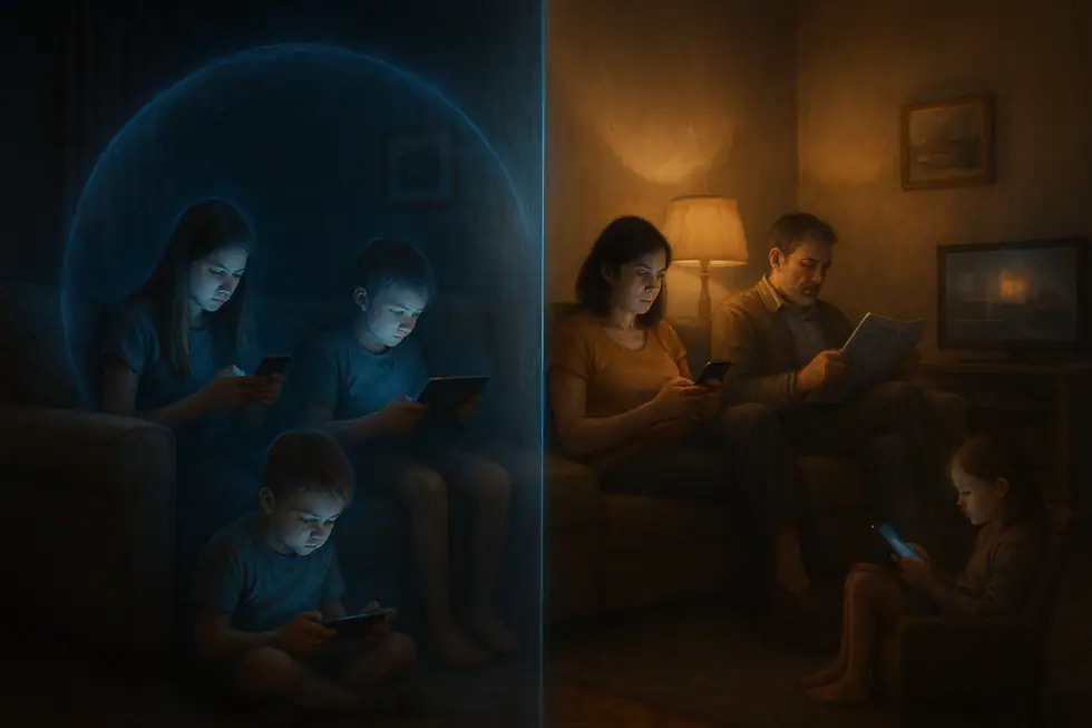 Parallelwelten: Kinder und Eltern aneinander vorbeileben!