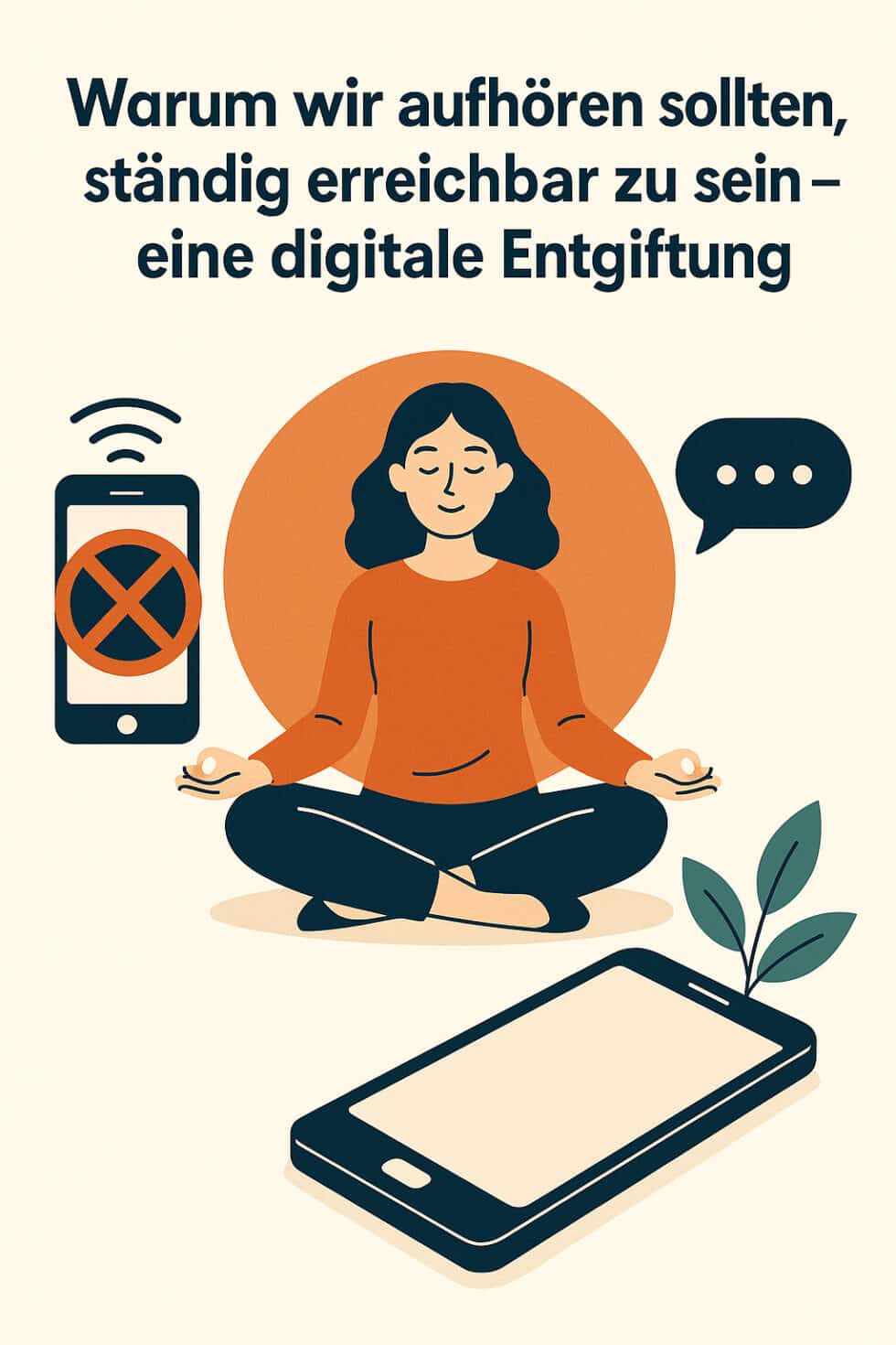 Digitale Erreichbarkeit verringern – führt zu Wohlbefinden!