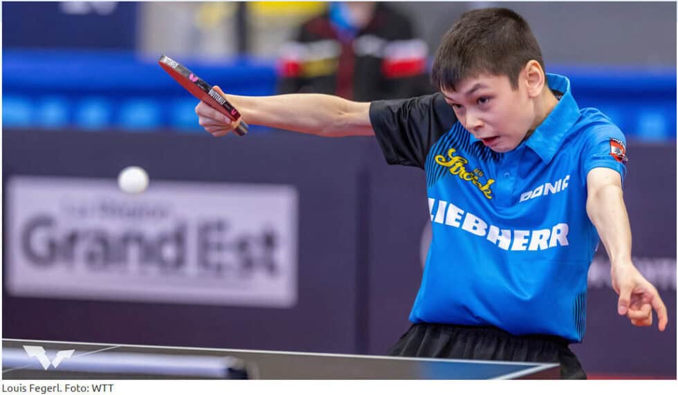 Louis Fegerl nun auf Platz vier der U11-Weltrangliste