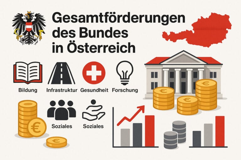 Gesamtförderungen des Bundes über 30 Milliarden Euro jährlich - ca. 8 % des BIP