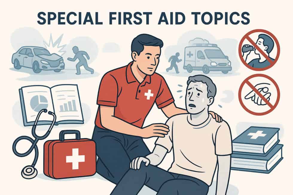 Spezialthemen der Ersten Hilfe: Mythen, Schocksituationen