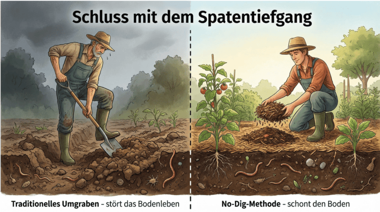 Garten ohne Umgraben: No-Dig leicht gemacht für bessere Ernte