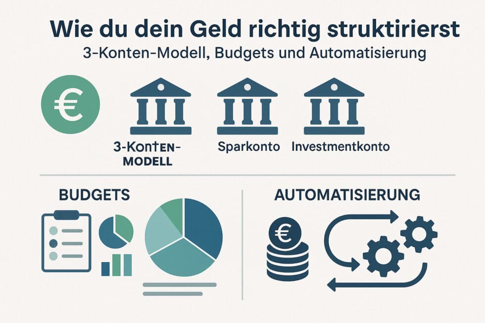 3-Konten-Modell: Budget und Automatisierung für Freiheit.
