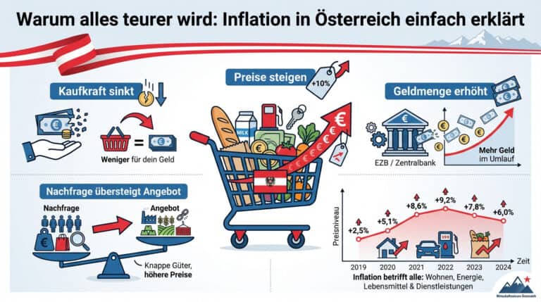 Warum alles teurer wird: Inflation in Österreich einfach erklärt