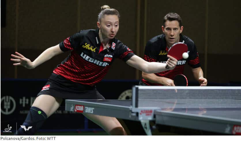 Polcanova/Gardos gewinnen in Singapur das Achtelfinal-Ticket