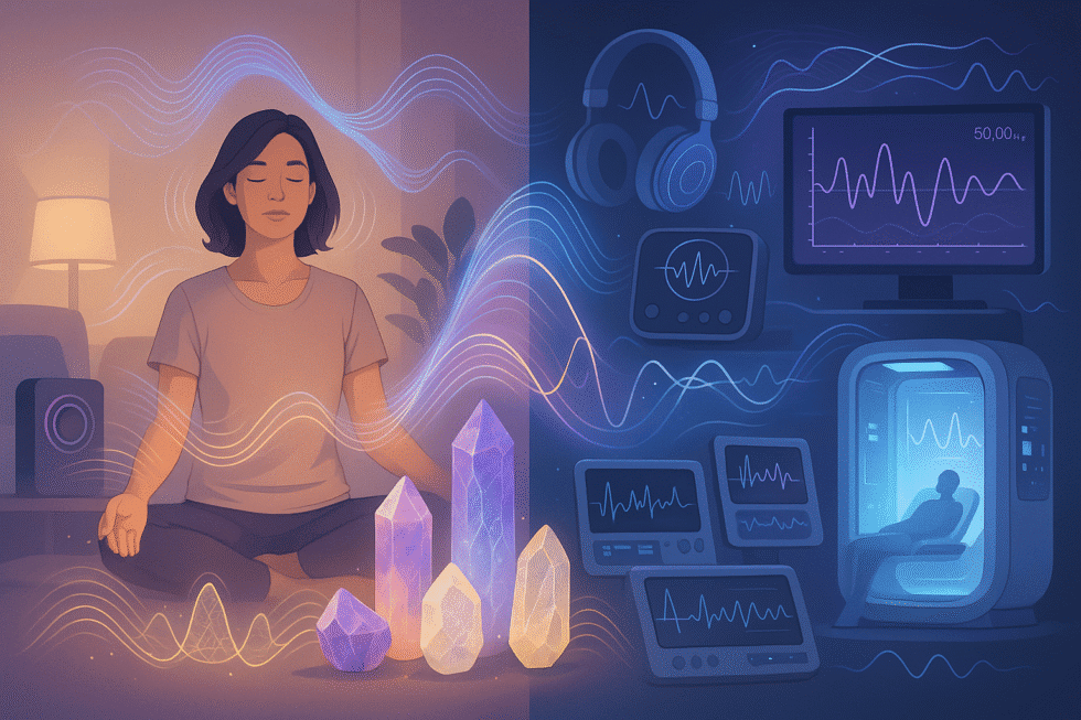 Heilfrequenzen: Verbindung Therapie und moderner Technik