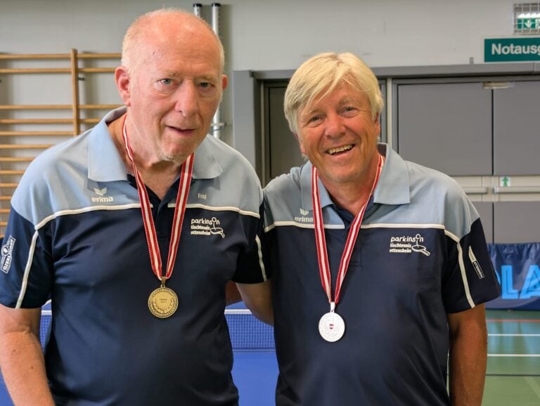 Medaille bei Tischtennis-Turnier in Innsbruck