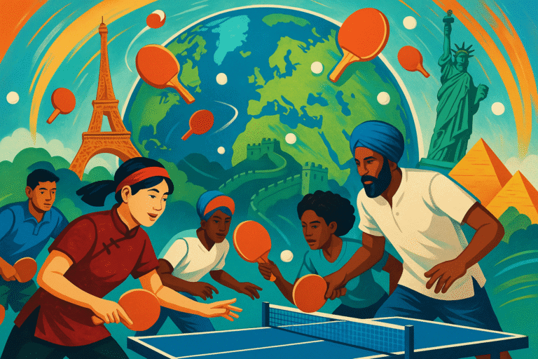 Die globale Vielfalt des Tischtennis: Spielstile, Dominanz