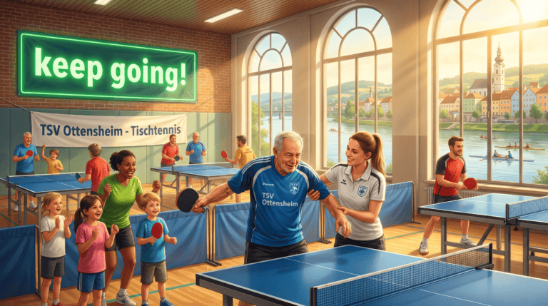TSV Ottensheim: Tischtennis am Donauufer – Ein Verein mit besonderer Mission