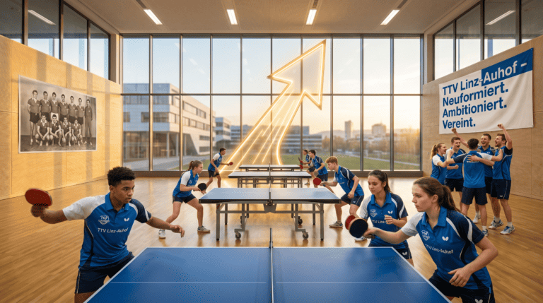 TTV Linz-Auhof: Ein neuformierter Verein mit großen Ambitionen