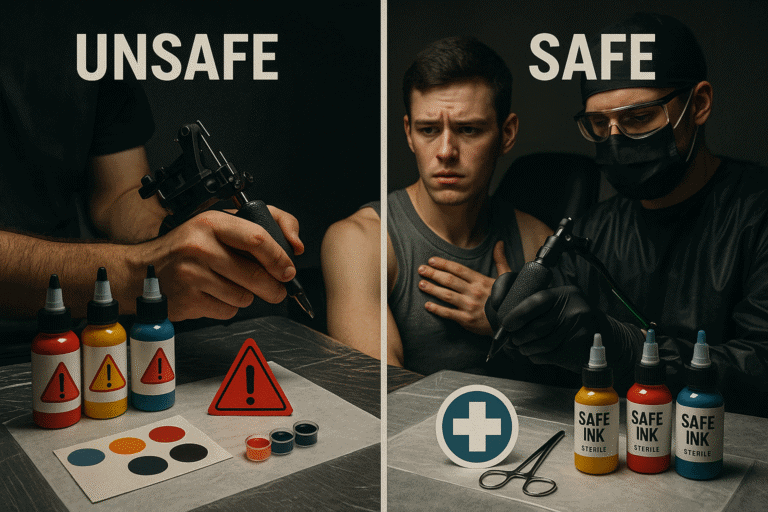 Tattoo-Sicherheit: Wichtige Infos vor deinem ersten Tattoo