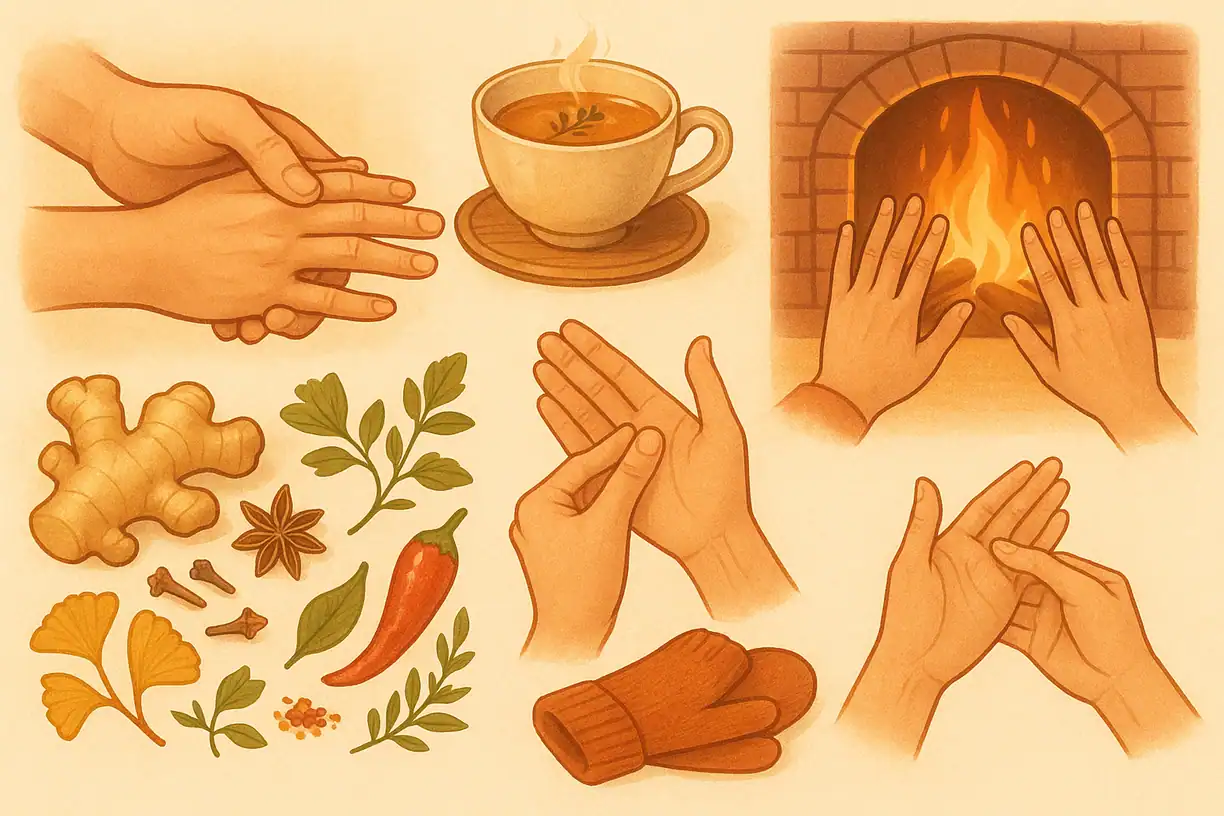 „Tipps für warme Finger: Durchblutung und Wohlbefinden“