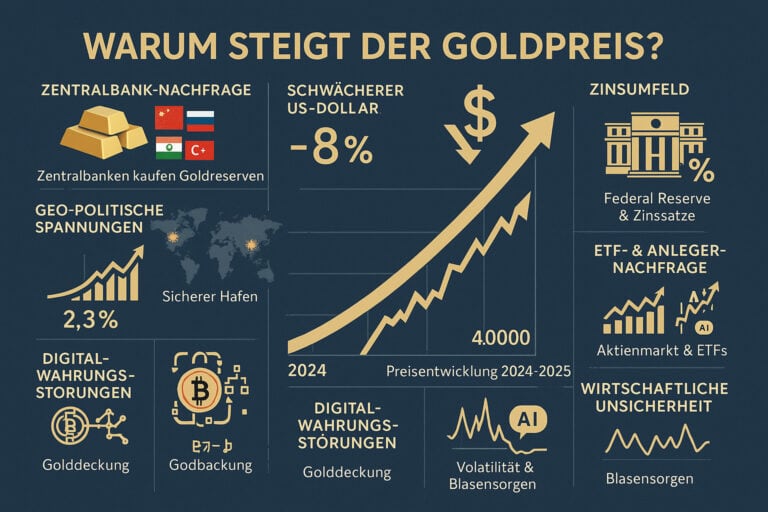Goldpreissteigerung 2025: Haupttreiber für den Aufwärtstrend