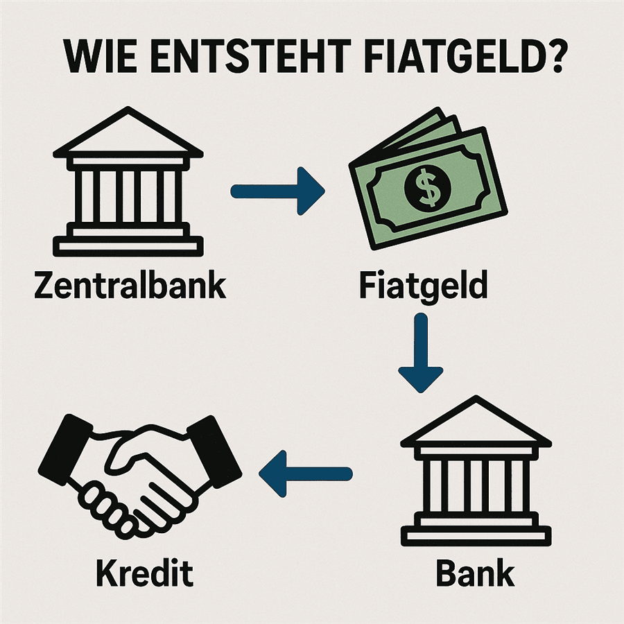 Entstehung und Funktion des modernen Geldsystems Erklärung